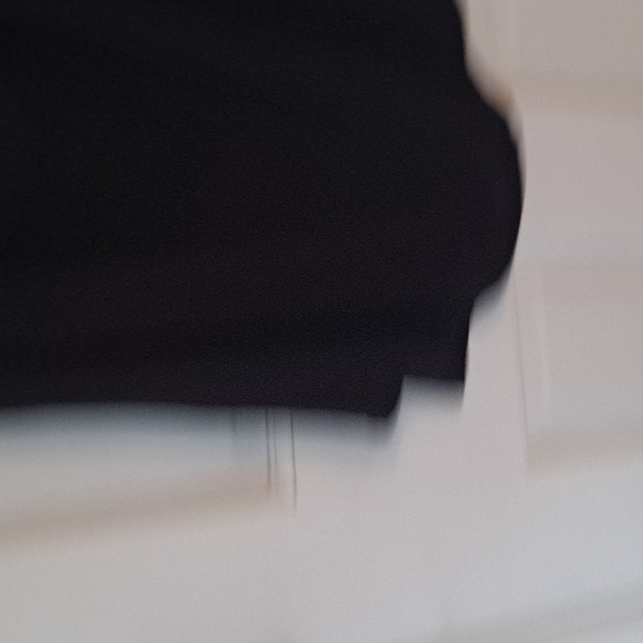 ROCK & REBPUBLIC Black Tank Chain Link Strap Scoop Neck Blouse Size Large - Picture 10 of 10